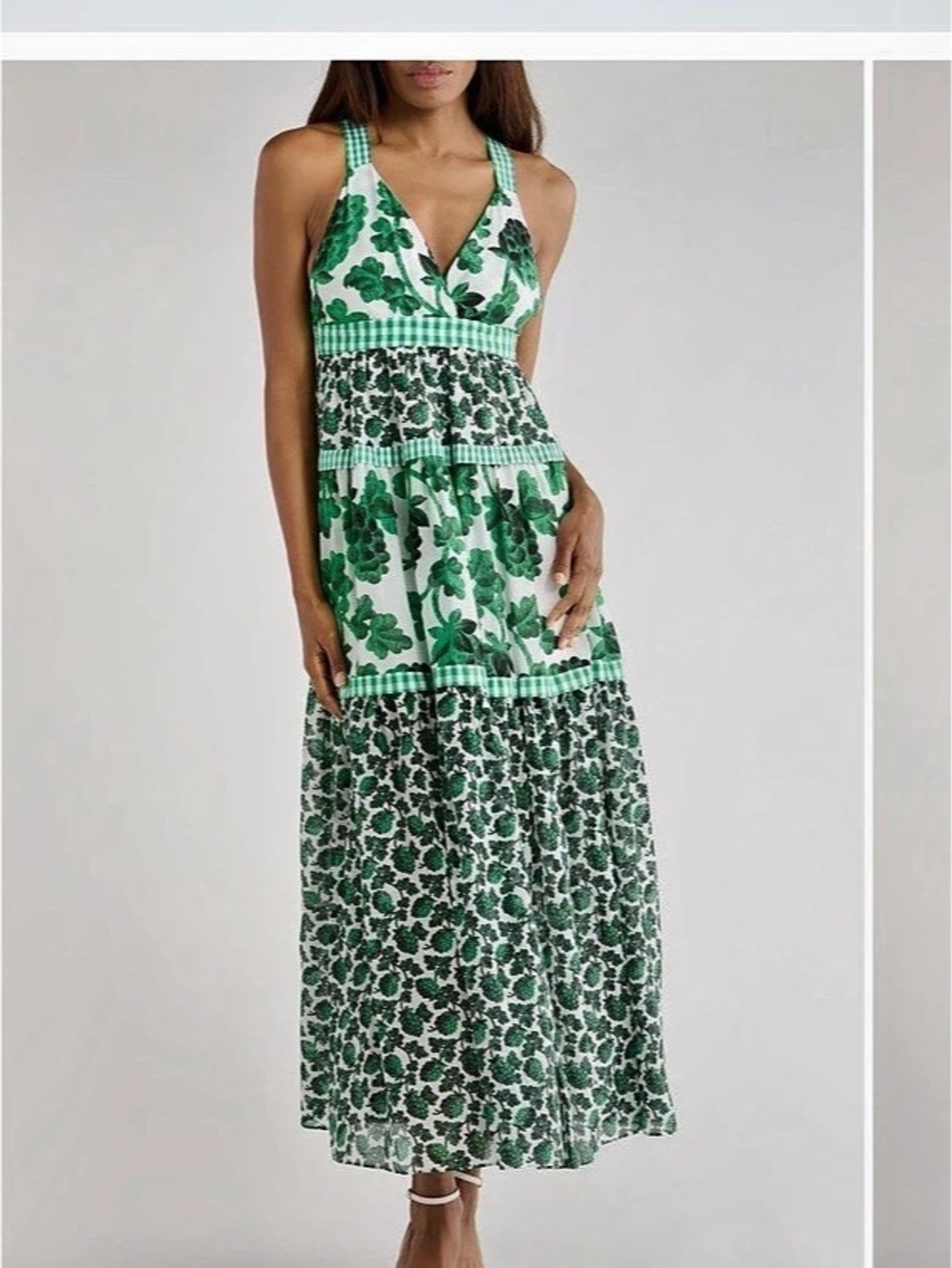Diane von Furstenberg Josephine Dress Floral Maxi Dress